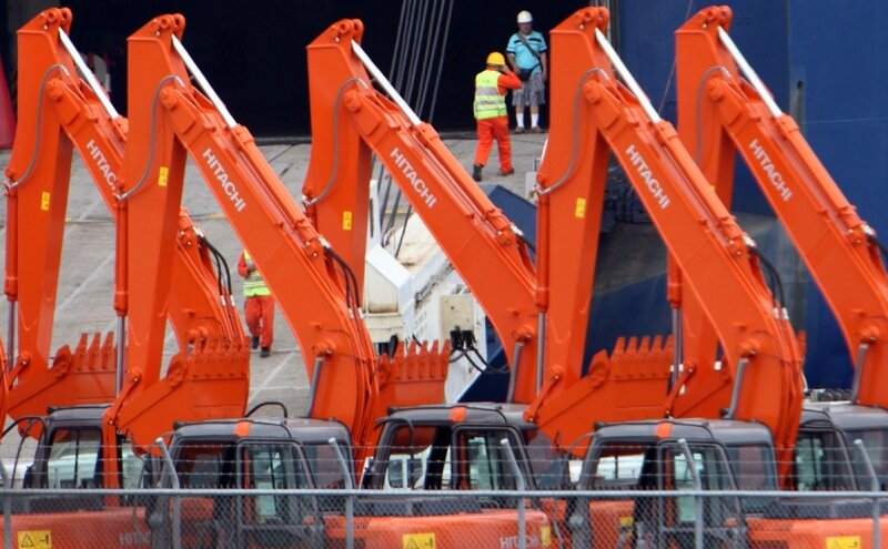 Komatsu частично возобновила поставки на Украину