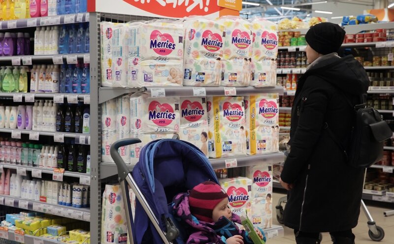 Ассортимент стиральных порошков в магазинах сократился на треть