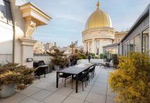 Редкий пентхаус с золотым куполом продаётся в Нью-Йорке