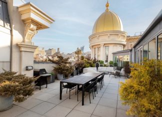 Редкий пентхаус с золотым куполом продаётся в Нью-Йорке